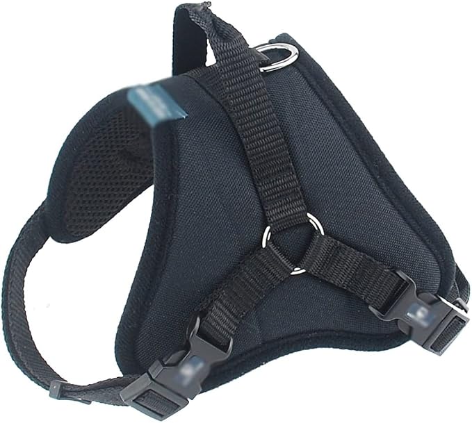 Pet Dog Vest Breathable Mesh Collar Accessories Dog Padding Adjustable Seat Belt Suitable for Medium and Large Dogs (C L)