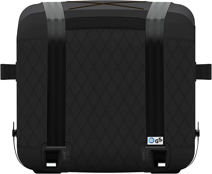 4pets Caree Black Series | Crash-Tested Dog & Cat Car Seat Carrier | Box Only | TUV Certified | ISOFIX/Seat Belt Compatible | Fits Car, SUV & Truck | Up to 33 lbs | Soft Washable Cushion