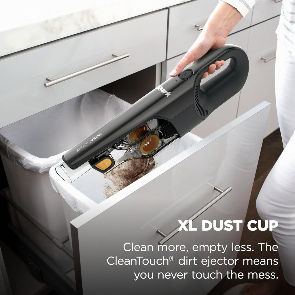 Shark UltraCyclone Pet Pro Plus Cordless Hand Vacuum, Black, CH951
