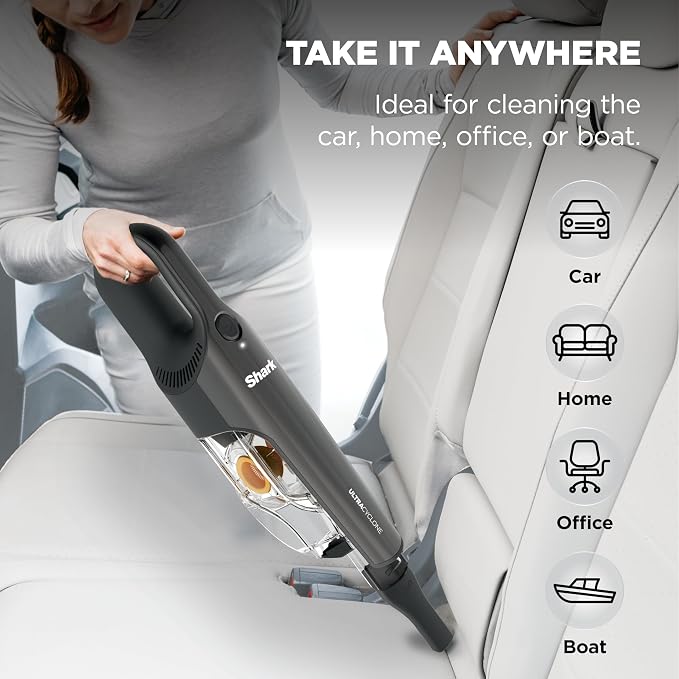 Shark UltraCyclone Pet Pro Plus Cordless Hand Vacuum, Black, CH951